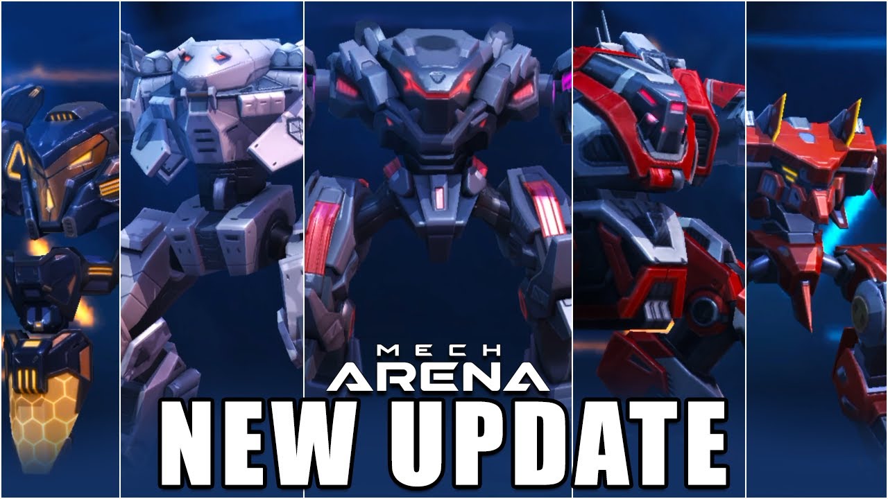 All Mechs Redesigns | Before and After Map Comparison | Mech Arena | New Update 3.00