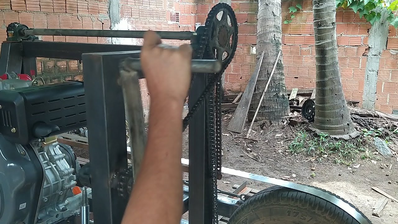 EXPLICANDO O SISTEMA DE ELEVAÇÃO E TRANSMISSÃO DA SERRARIA MÓVEL