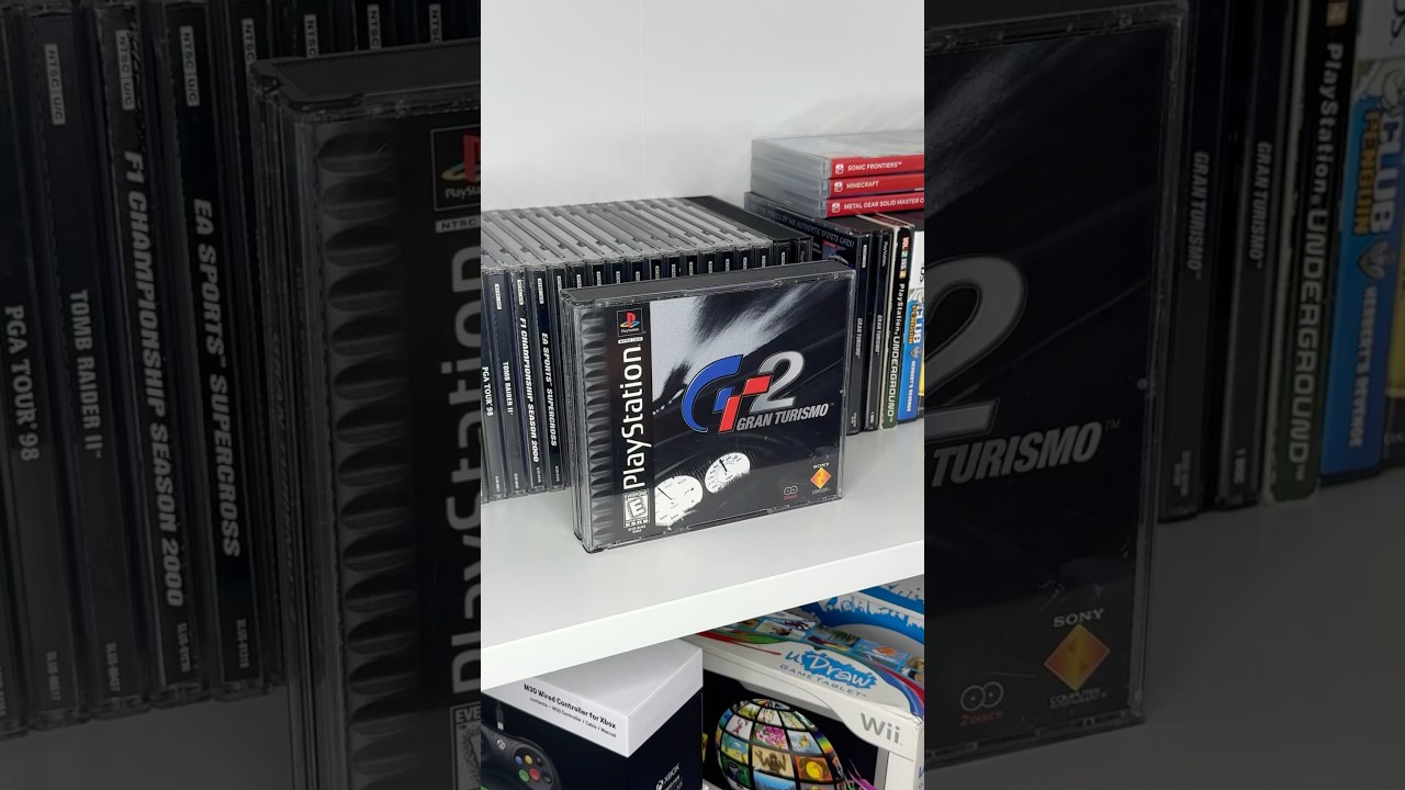 Gran Turismo 2 (Sony PlayStation) 🏎️ #playstation #sony #asmr #retrogaming #granturismo #ps1 #psone