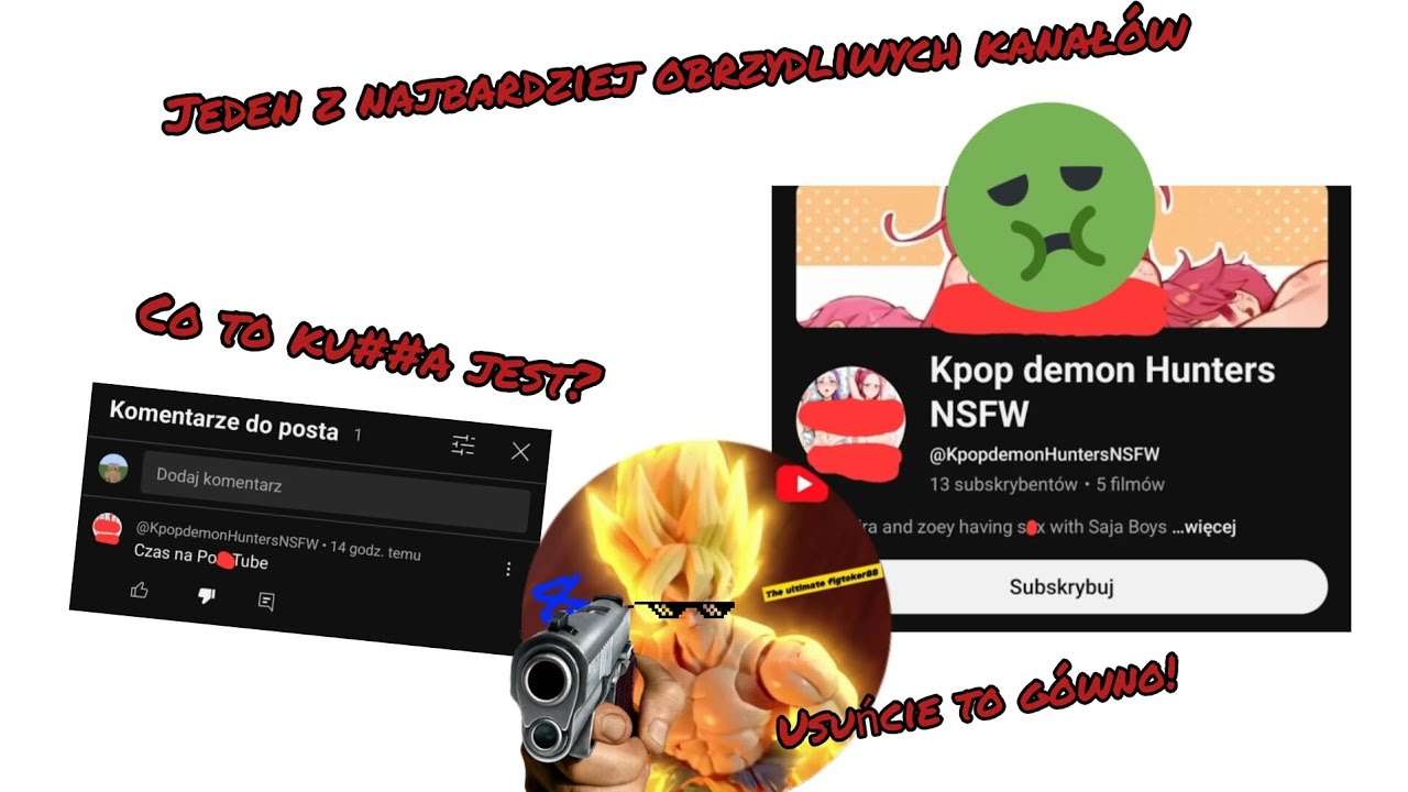 Jeden z najbardziej obrzydliwych kanałów - kpopdemonhuntersNSFW 