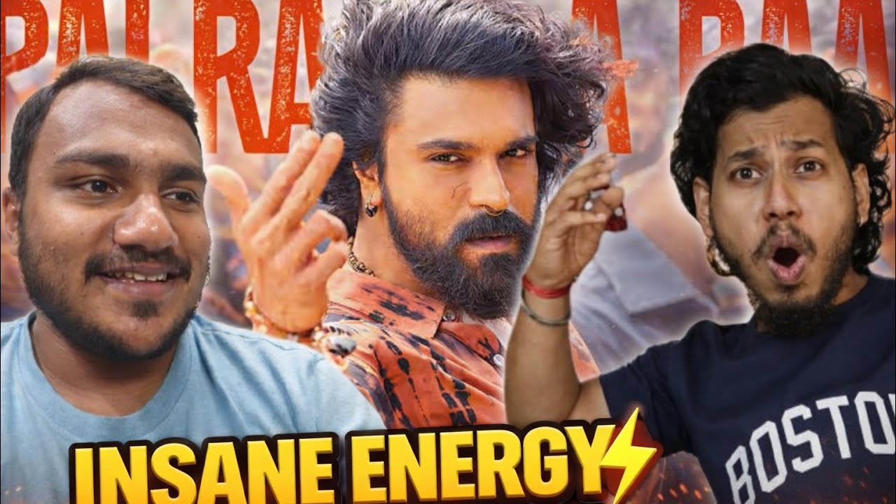 Rai Rai Raa Raa Song REACTION (Hindi) | Peddi | Ram Charan | Janhvi | Buchi Babu Sana | AR Rahman