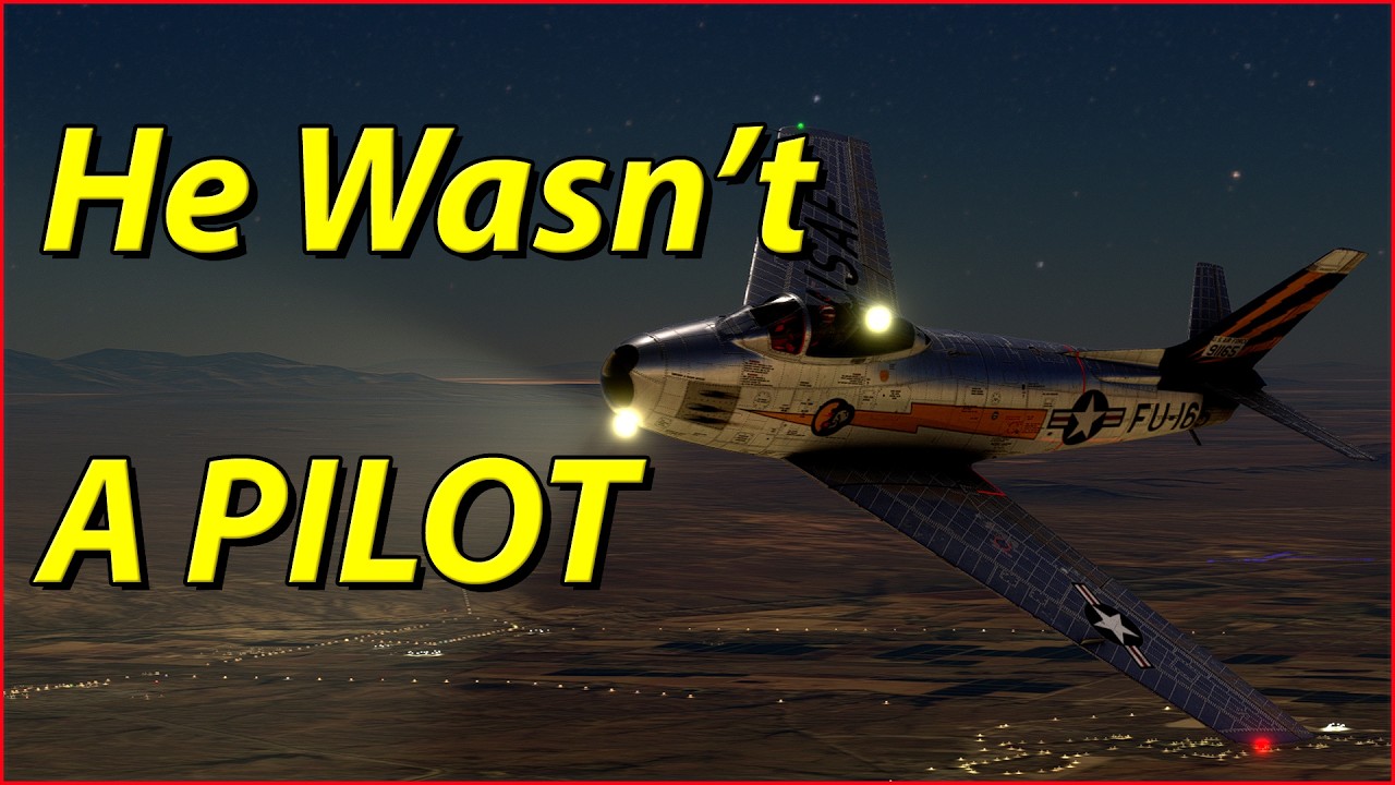 He Wasn’t a Pilot… But He Took Off in a Jet Fighter