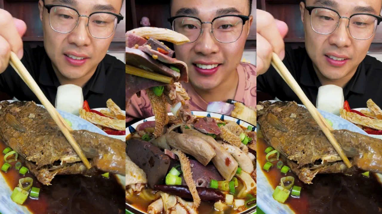 Eat Spicy Lamb with White Rice, Eat Crispy Fish with Steamed Dumplings