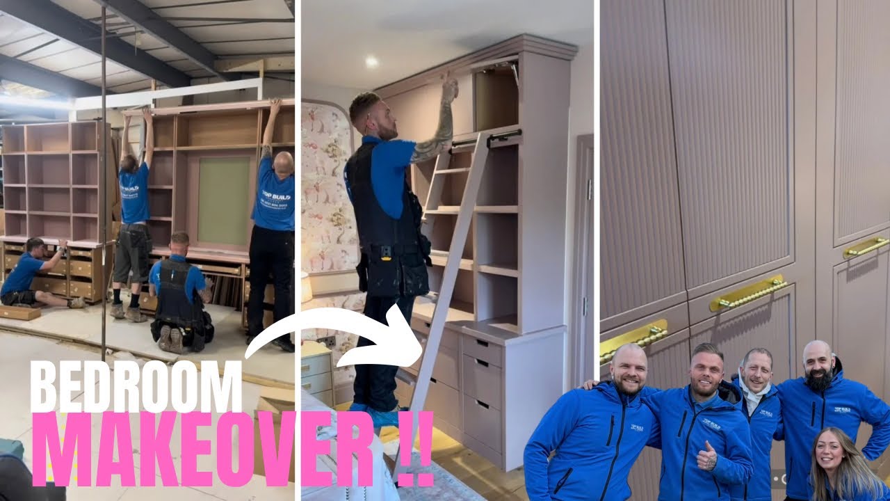 Luxury BEDROOM Makeover You Have to See 👑 | Pink Princess Design ✨💗