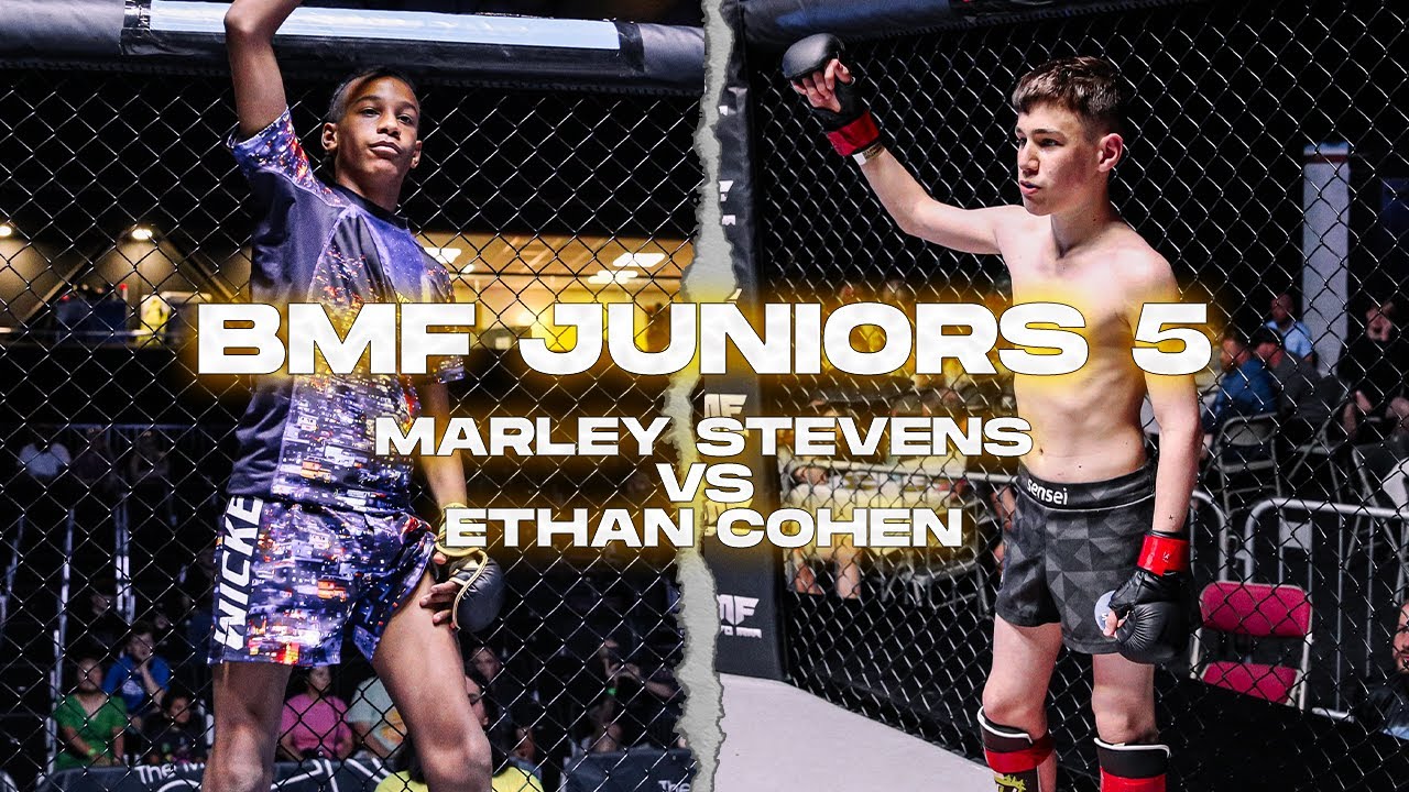 BMF JUNIORS 5 | Marley Stevens vs Ethan Cohen | Junior MMA