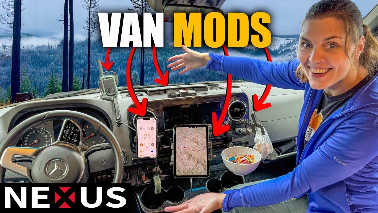 Simple Sprinter Van Mods You’ll Love - Nexus Prints Accessories