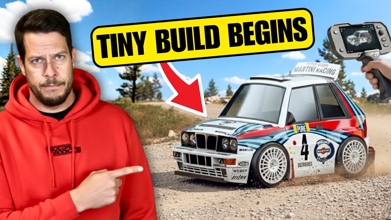 TINY WRC LANCIA DELTA BUILD BEGINS