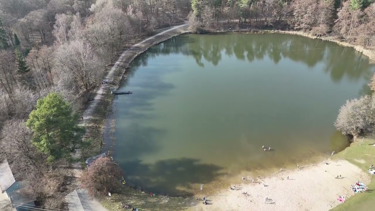 Drone flight Hattsteinweiher Usingen and Eschbacher Klippen