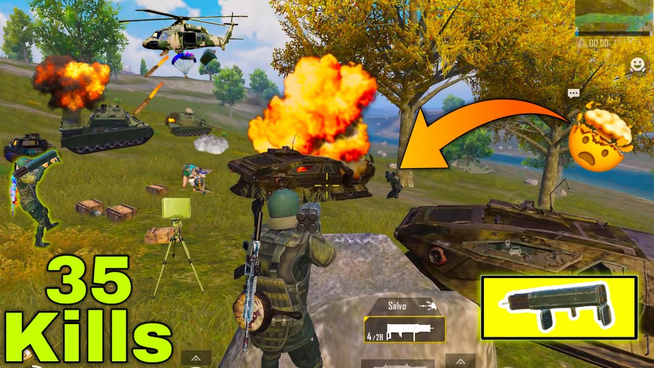 💥M202 vs Hovercraft vs Tank,+ Jet,+ UAN Drone One Side Domination War in Payload 3.0🔥 || PUBG MOBILE