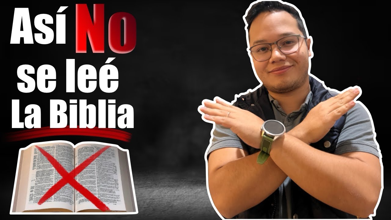 5 Errores que cometemos al leer la Biblia/ Aprende a leer la Biblia correctamente