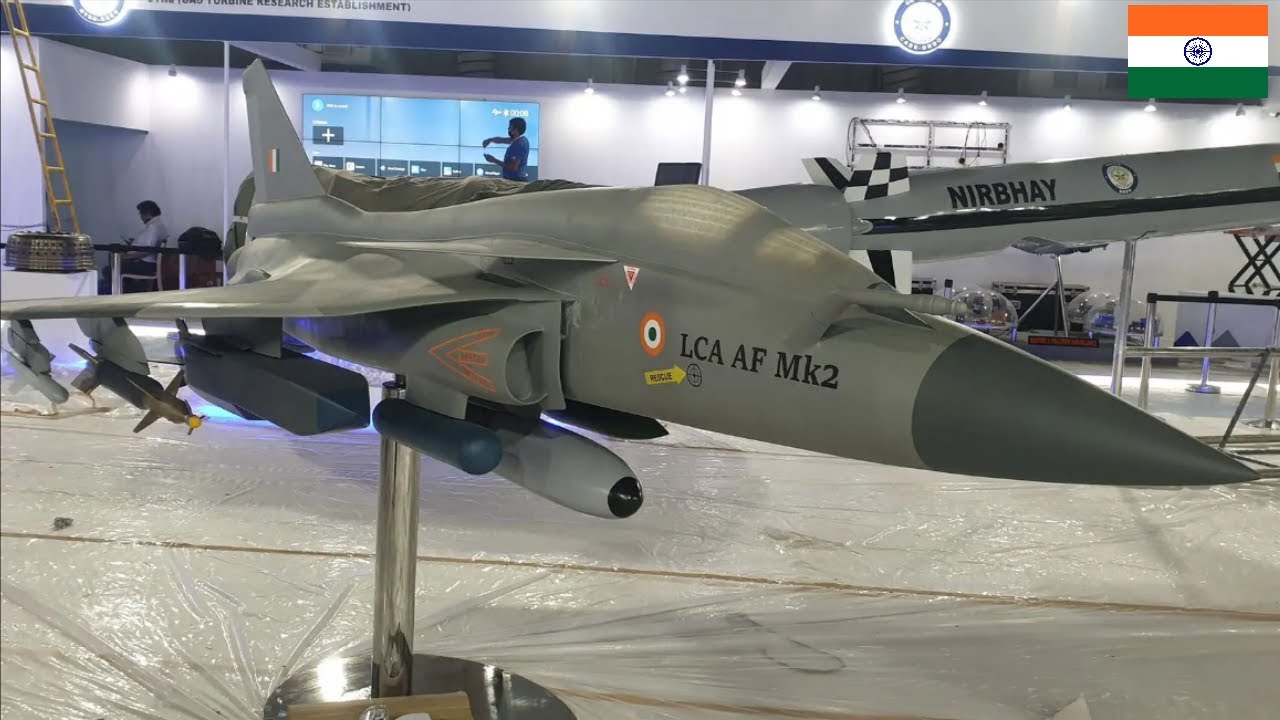 First Flight of India's Generation 4.5 Jet, LCA Tejas MK2 in December 2024