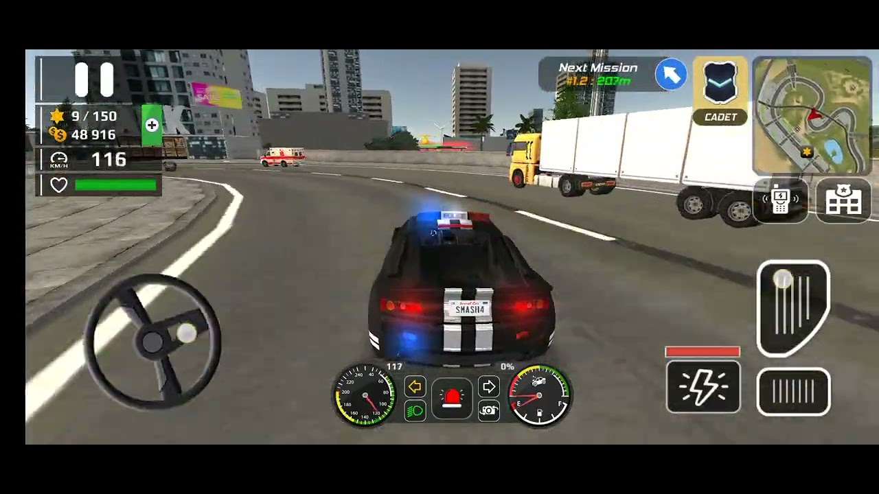 لعبة قيادة سيارة الشرطة - محاكي سيارة الشرطة - لعبة رجل الشرطة - ألعاب قيادة سيارة الشرطة#games #099