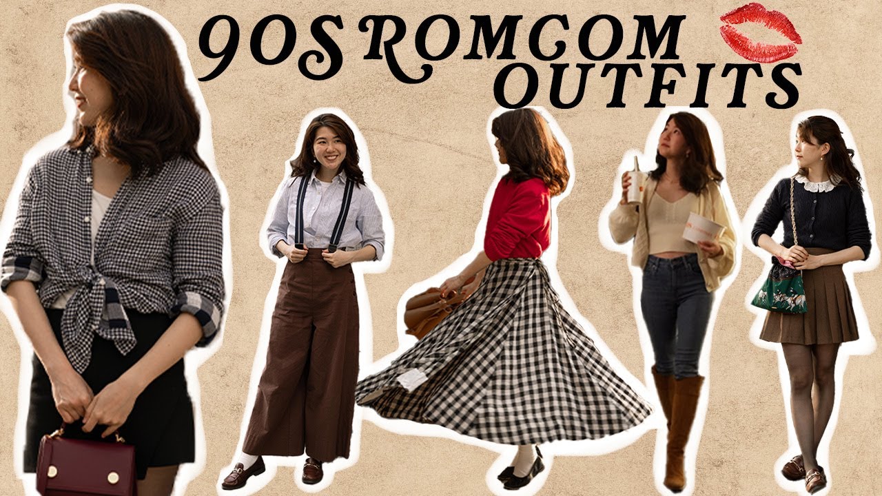 *oddly specific* a week of classic outfits (inspired by 90s romcoms) 🎬
