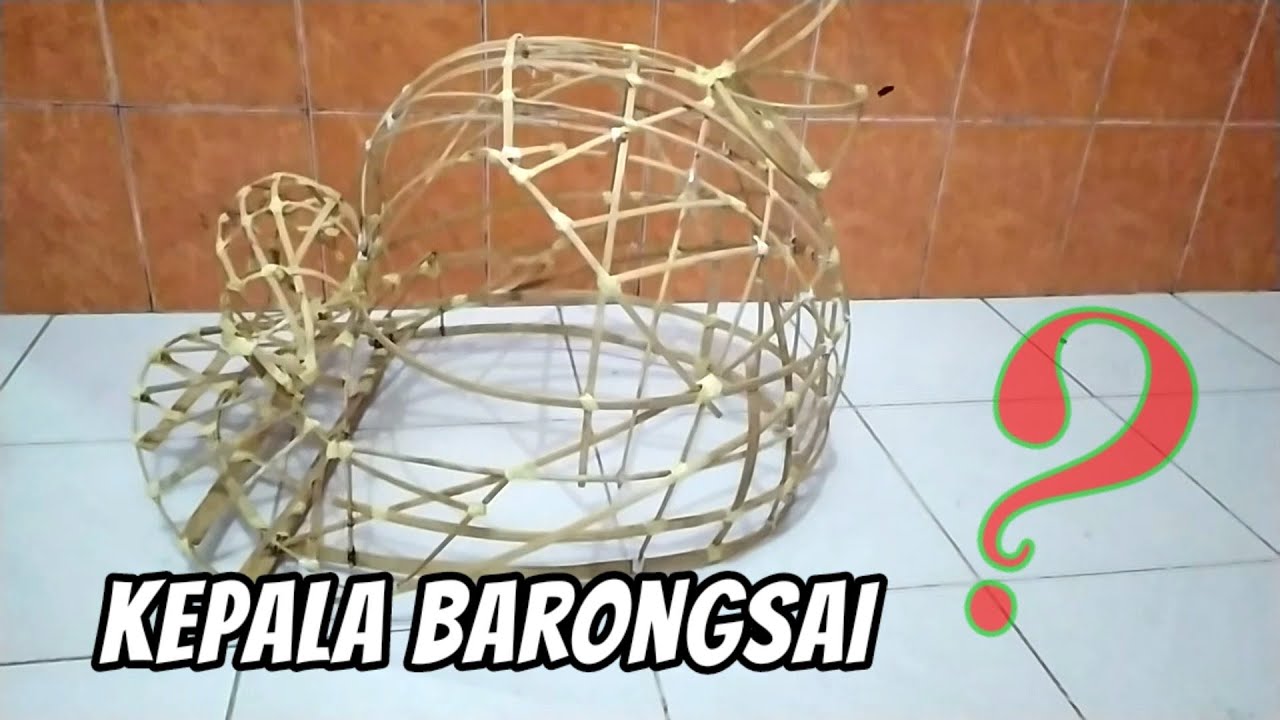 CARA MEMBUAT BARONGSAI DARI BAMBU ‼️ IDE KREATIF DARI BAMBU [AN Craft]