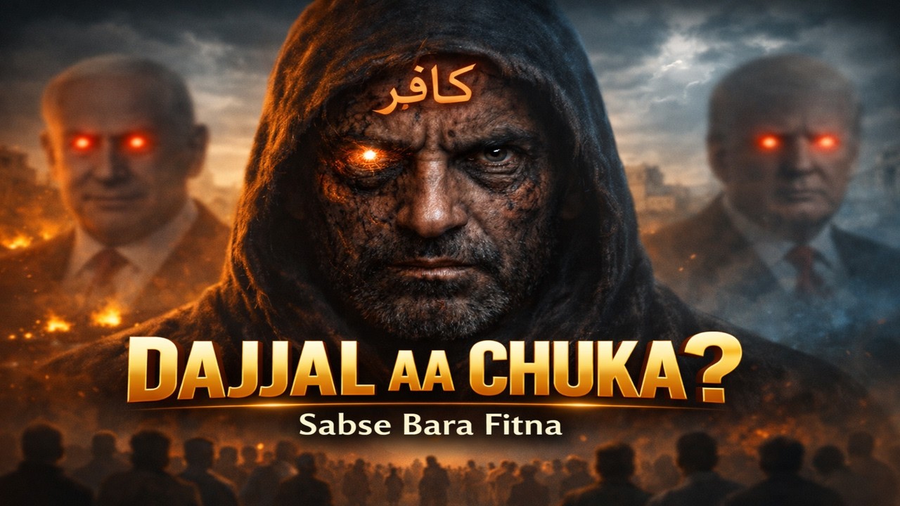 Dajjal Kab Aur Kahan Niklega? | Qiyamat Se Pehle Sabse Bara Fitna | Dajjal Ka Raaz!”