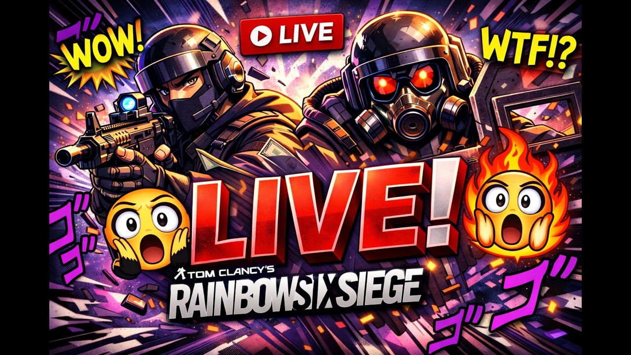 Rainbow Six Siege New Season I'm Diamond 1 gameplay LIVE