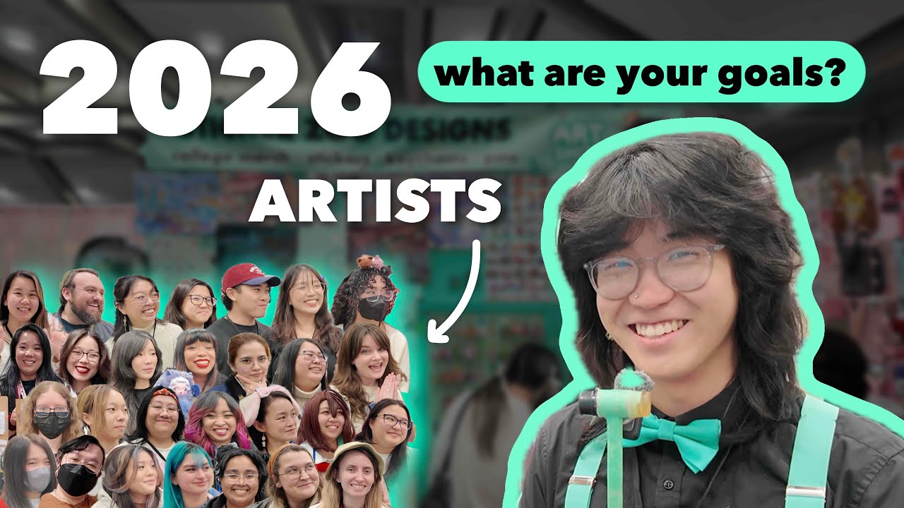 26+ MUST HAVE Goals for 2026 as a Art Small Business (I Asked 20+ Artists)