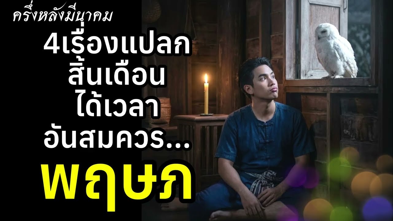 ราศีพฤษภ เรื่องแปลกสิ้นเดือน 