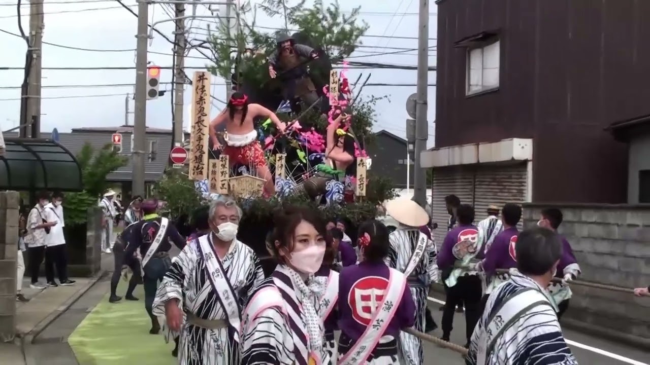 令和四年(2022年) 土崎港曳山まつり③ -将軍野一区