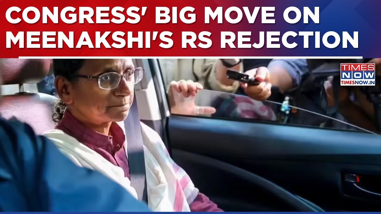 Rajya Sabha Poll Row: Congress Takes Fight To EC After Rejection Of Meenakshi Natarajan Nomination