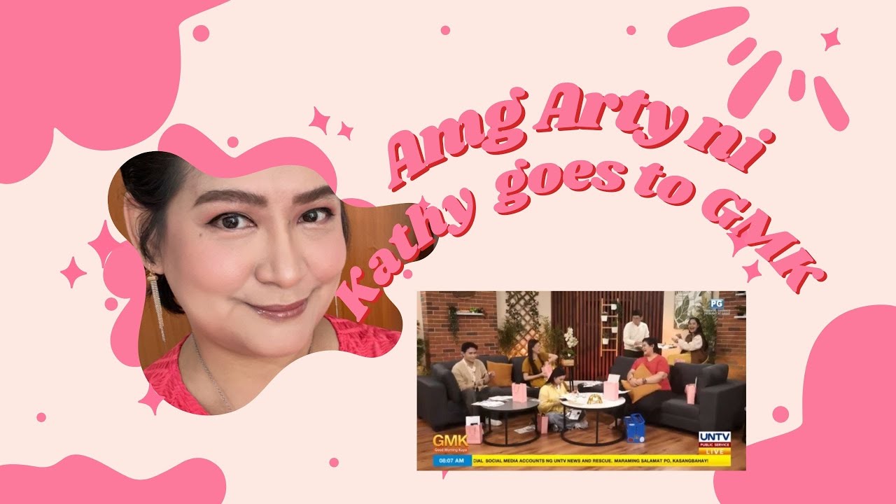 Ang Arty ni Kathy goes to Good Morning Kuya