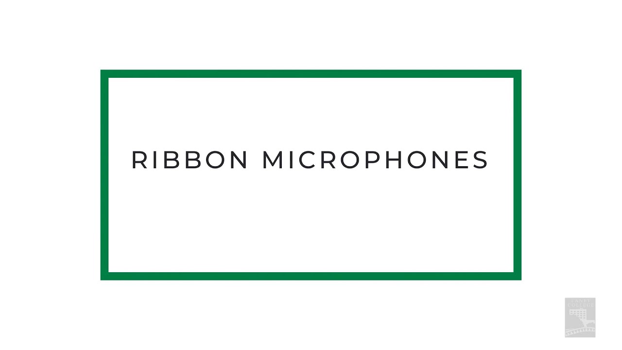 Ribbon Microphones
