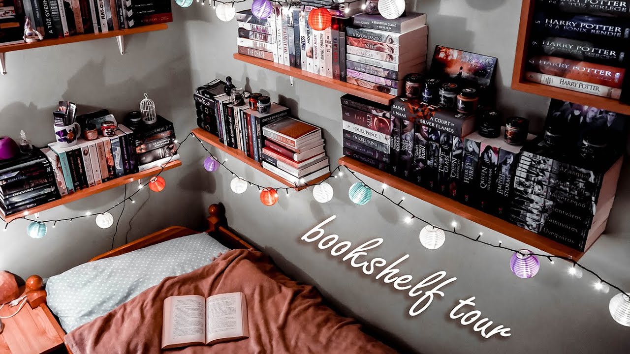 A rég várt Bookshelf tour | Könyvespolc túra 📚