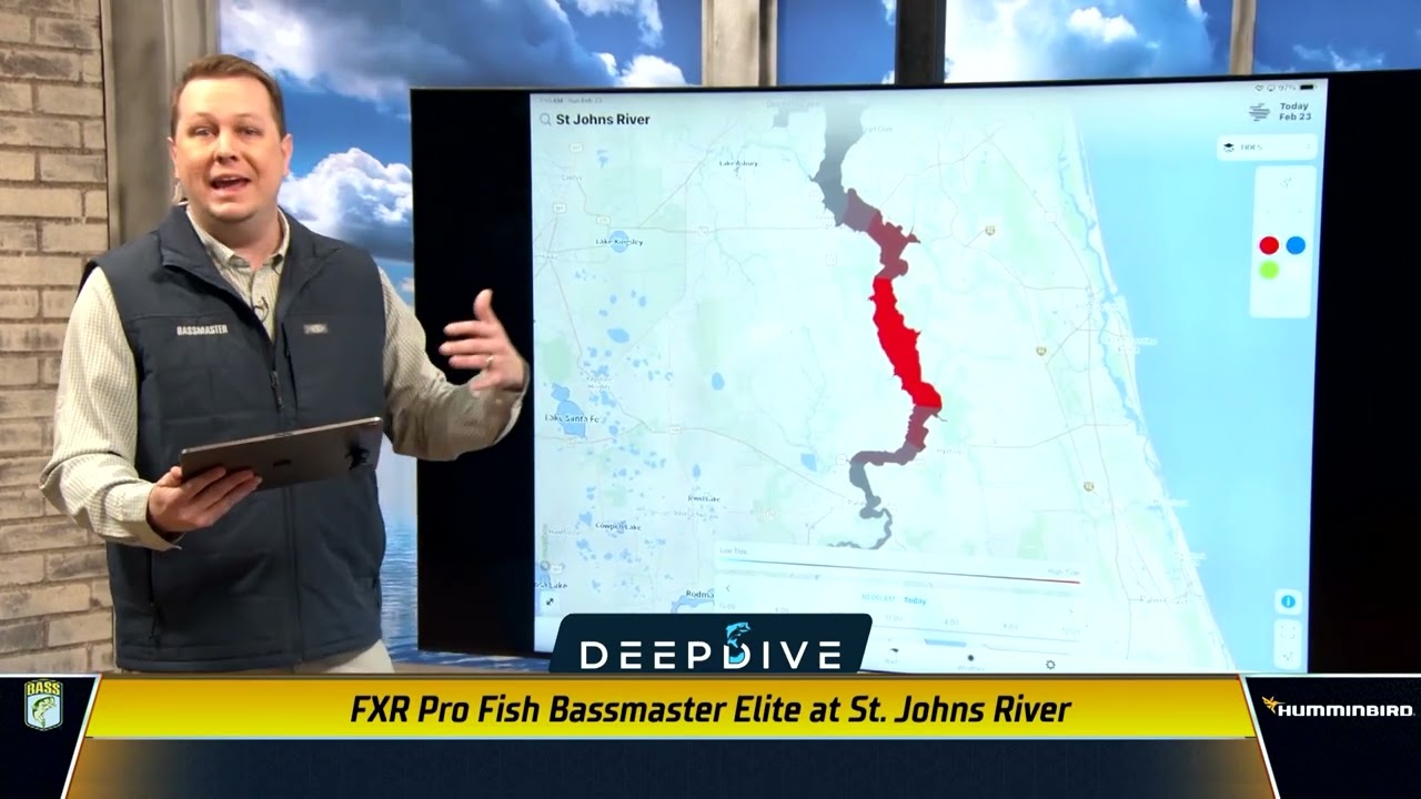 Deep Dive App Featured on Bassmaster: Ronnie Moore Reveals Tide Effects on St. Johns River