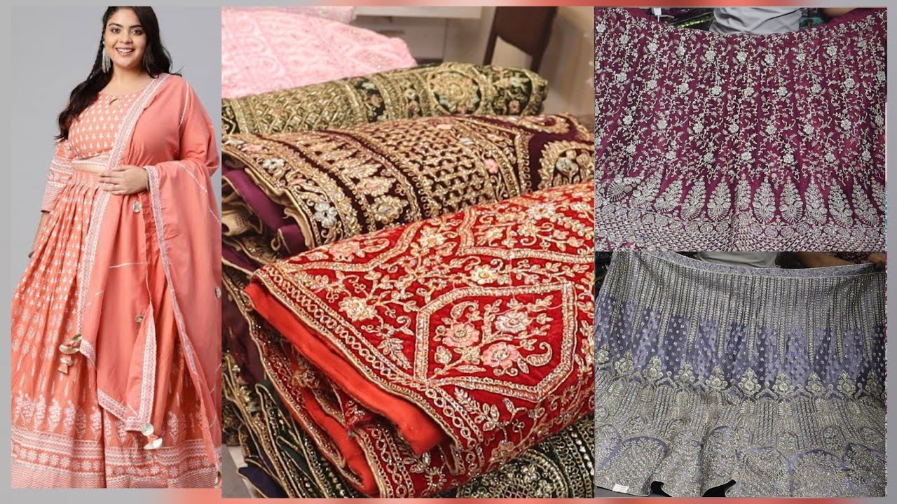 Rs. 750 Bridal Lehengas | plus size Lehengas மிகக் குறைந்த விலையில் இங்கு வாங்கலாம்