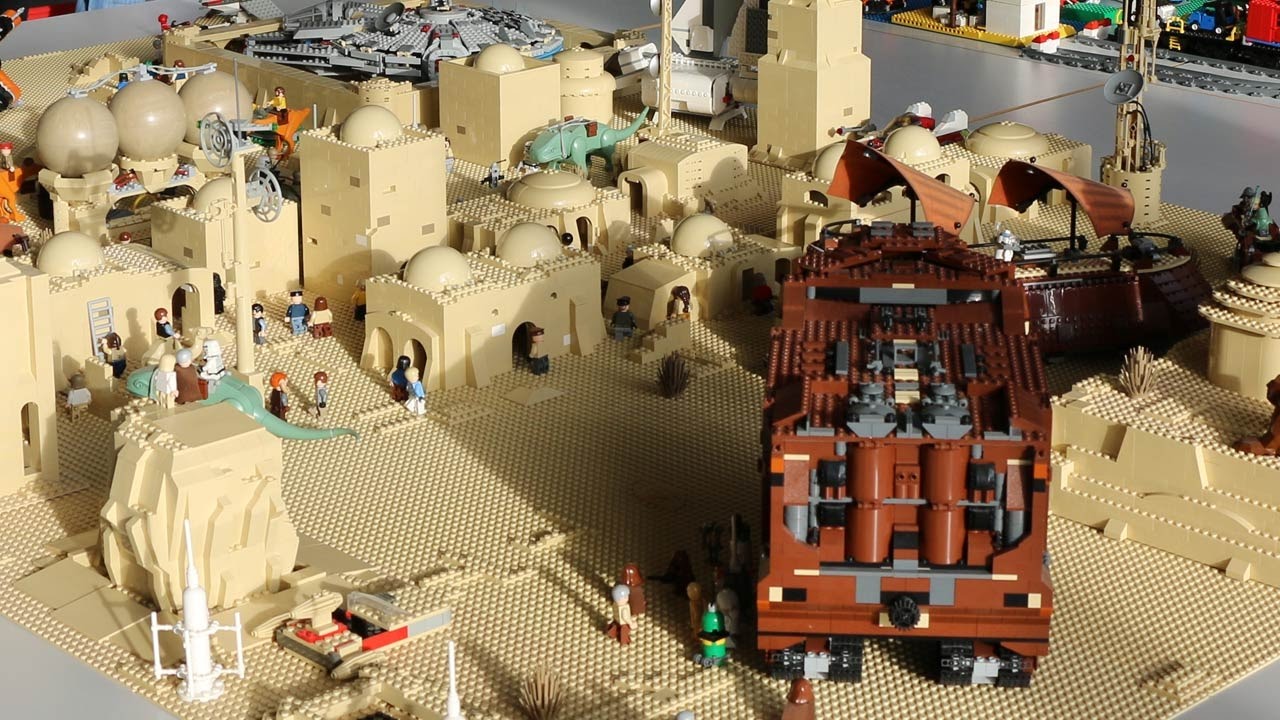 LEGO MOC: Star Wars Tatooine Layout
