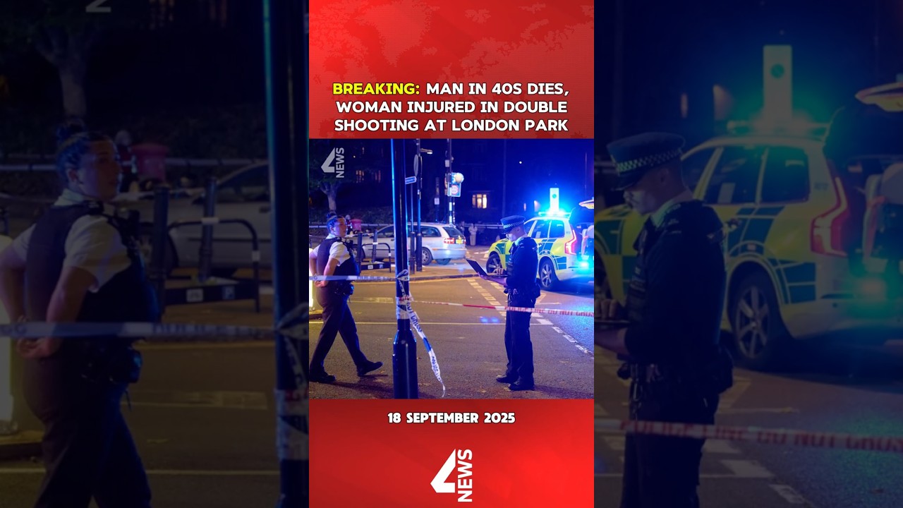 Man in 40s Dies, Woman Injured in Double Shooting at London Park