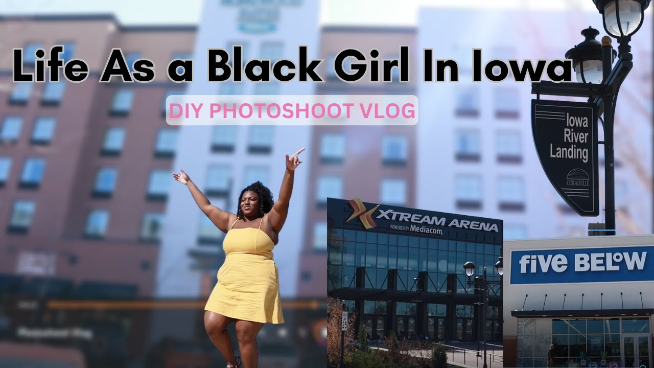 Life as A Black Girl in Iowa | Photoshoot Vlog