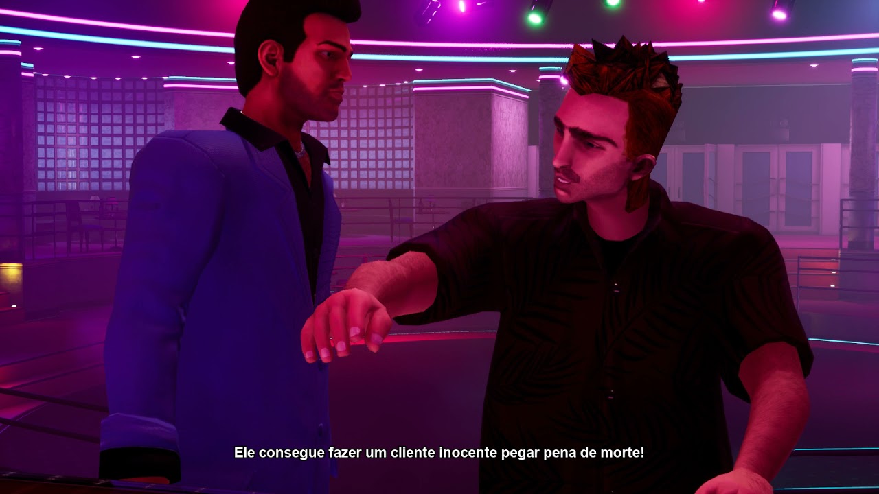 Gta Vice City   Definitive Edition - Meet Kent Paul in Malibu Club