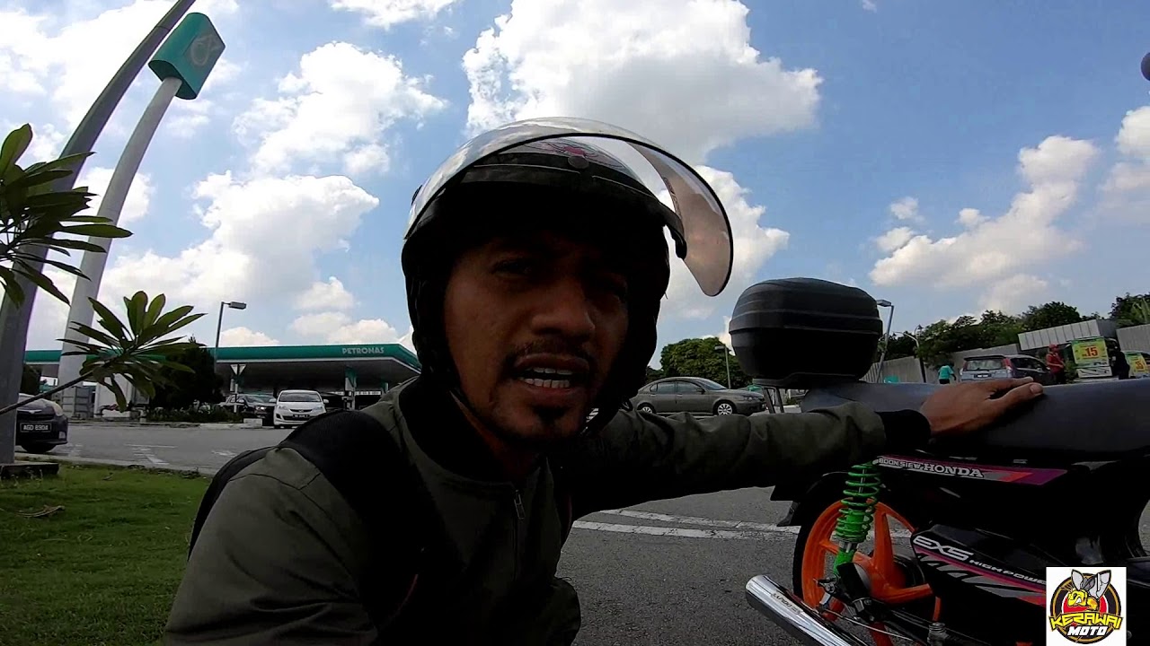 EX5 - Setting carburator TS125 dapat top speed padu bossku #pakagustto #kerawaimoto