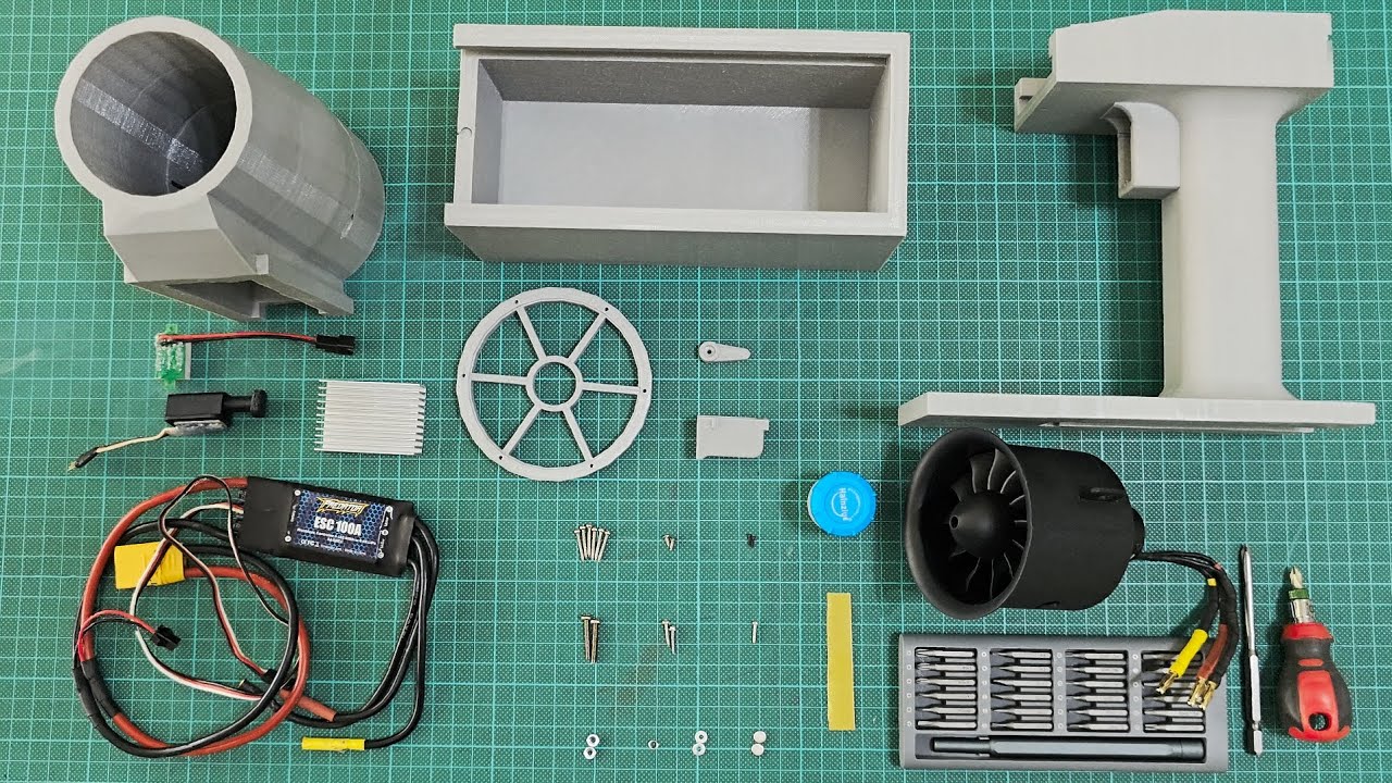 自製渦輪噴氣風扇（強力吹塵風扇）DIY Turbo Jet Fan