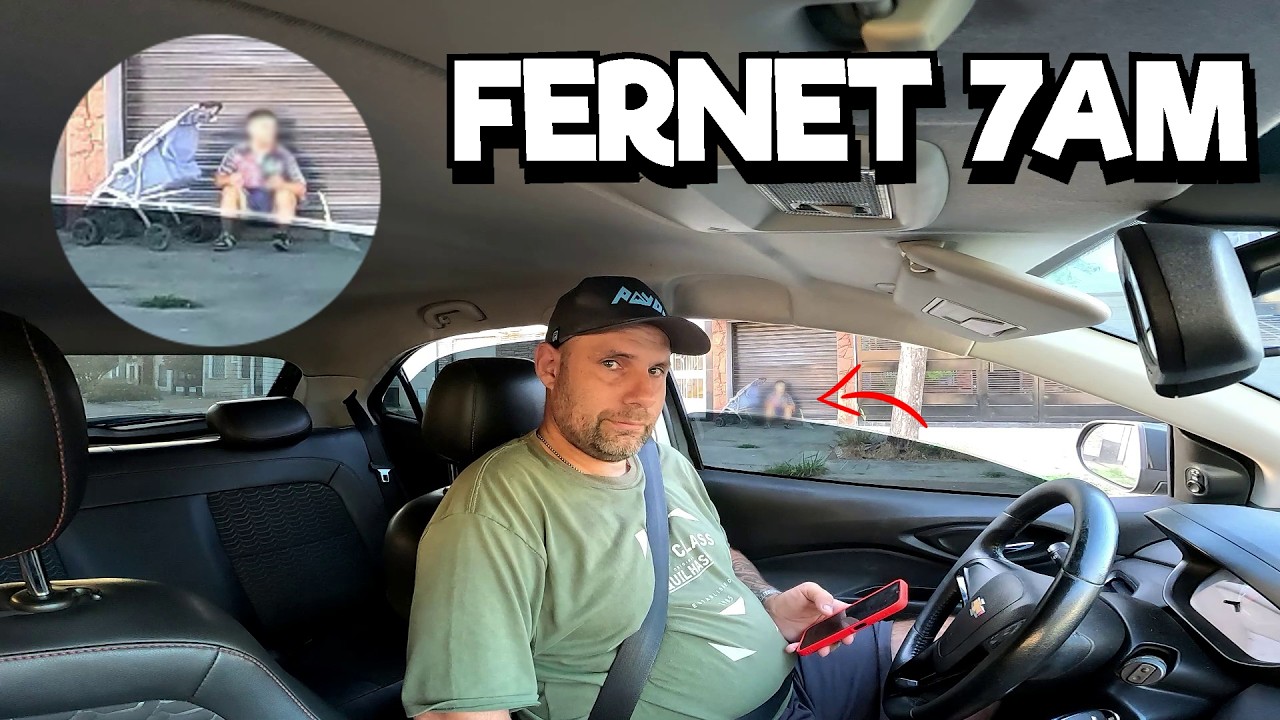 🔥ME PIDIO PARA COMER MIENTRAS TOMABA FERNET 7AM | UBER 2026