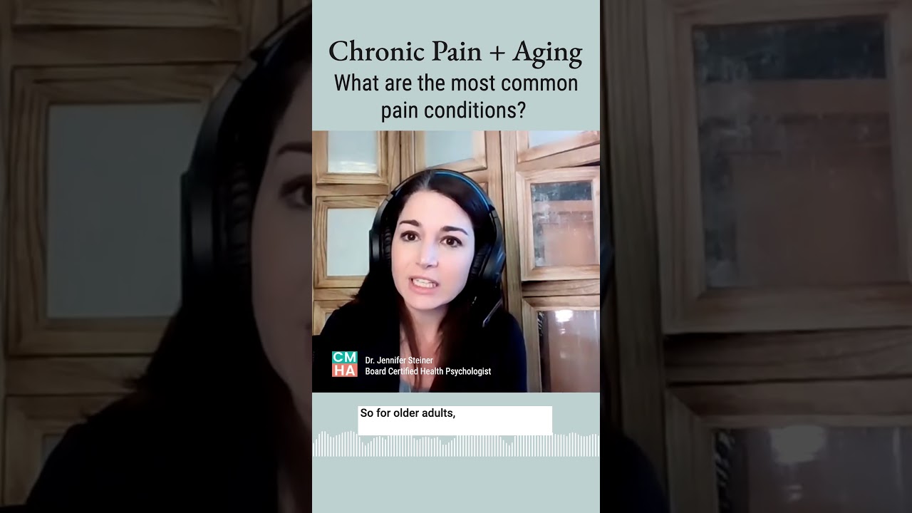 Top Chronic Pain Conditions in Older Adults: What You Need to Know