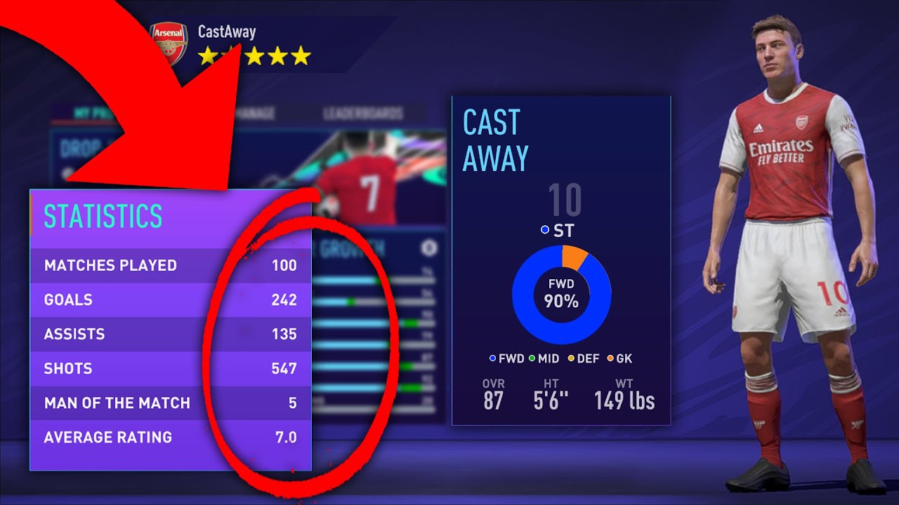 FIFA 21 THE BEST PRO CLUBS STRIKER BUILD | SKILL POINTS, TIPS & TRICKS |