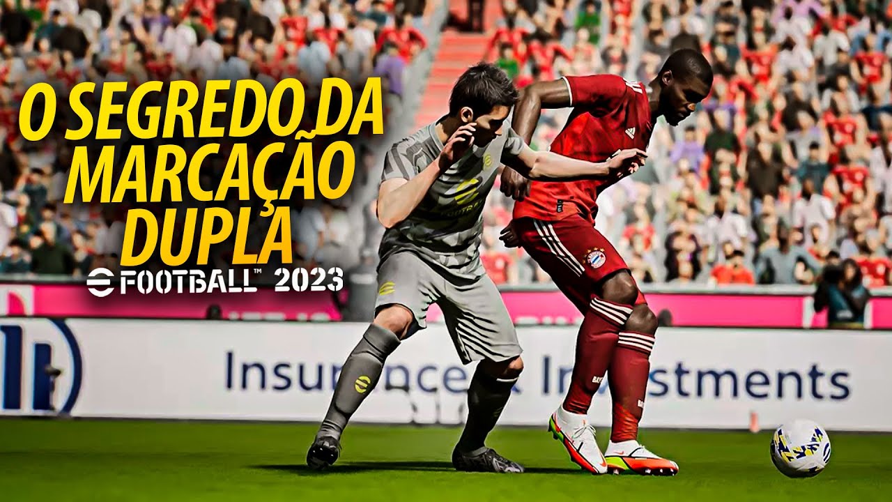 🔒DEFENDA MELHOR APRENDENDO O SEGREDO DA MARCAÇÃO DUPLA NO E-FOOTBALL 2023