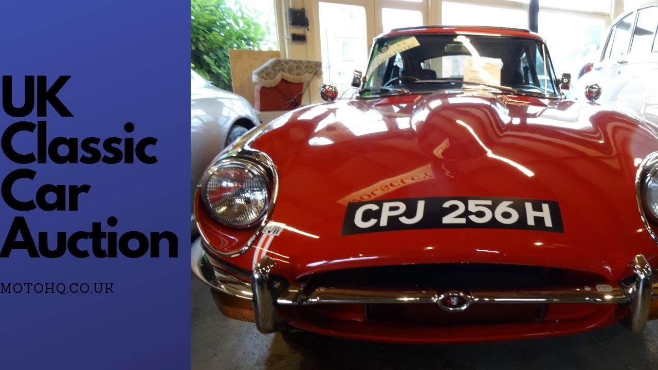 Moto HQ Classic Car Auction, UK. May 2019