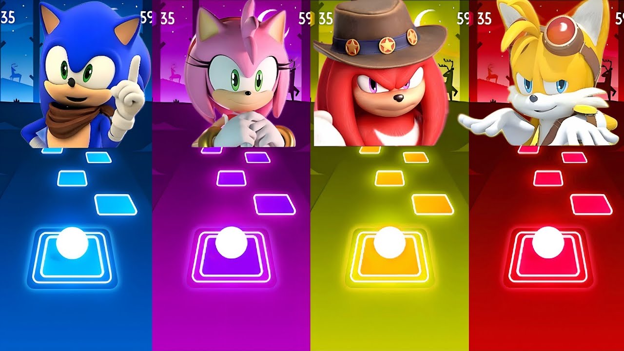 🔴 Sonic SUPER 😱 OTHER HEDGEHOG 3 Tiles Hop 🎯 Cedm rush 🟢 #98