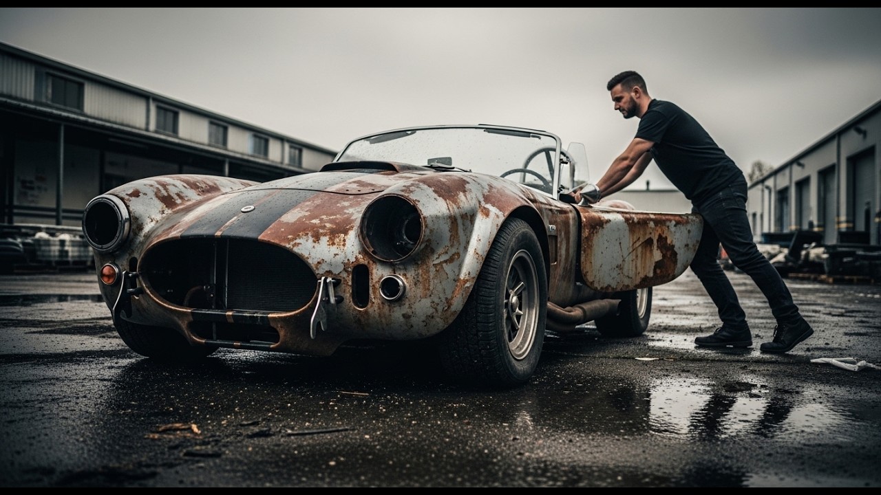 “Forgotten 1965 Shelby Cobra 427 Reborn | Satisfying ASMR Full Car Rebuild”