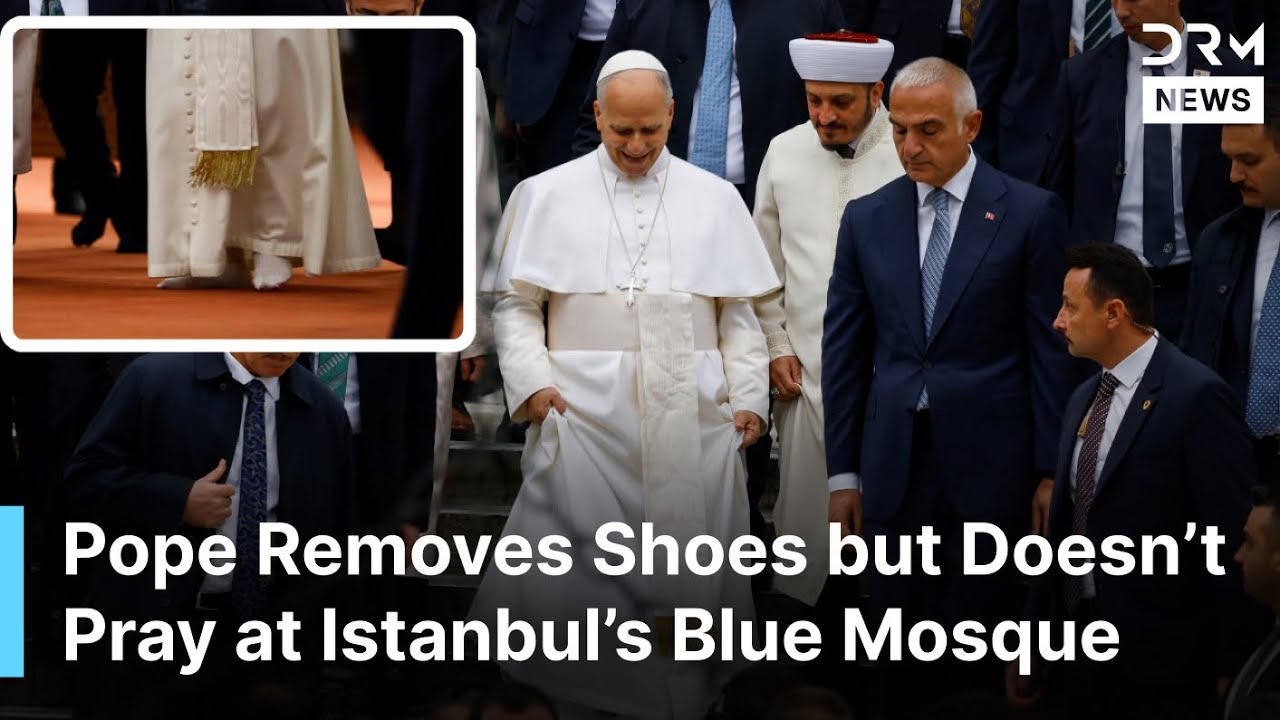 Символический момент: Папа посетил Голубую мечеть в Стамбуле, не помолившись | Новости DRM | AK1F