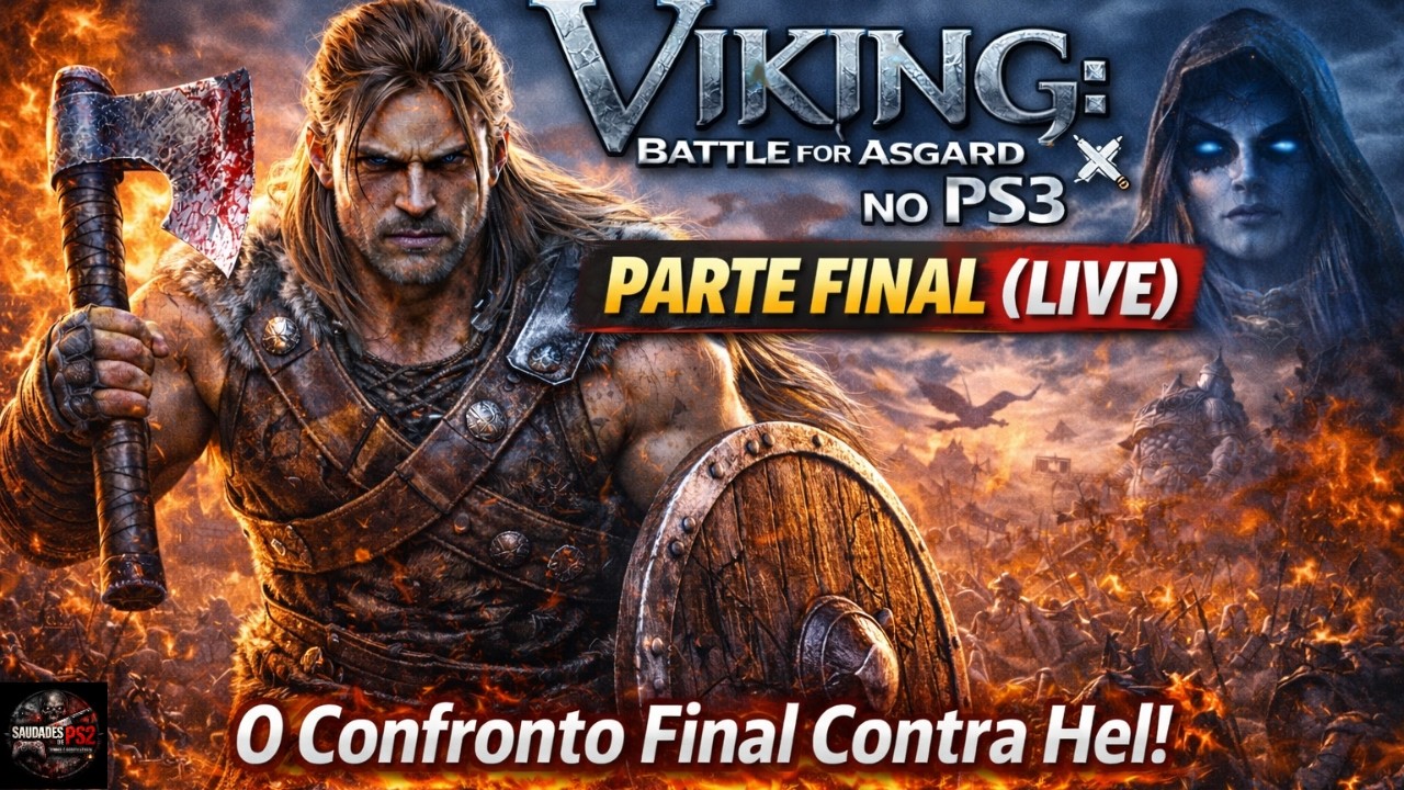 VIKING: Battle for Asgard no PS3 ⚔️ PARTE FINAL (LIVE) | O Confronto Final Contra Hel!