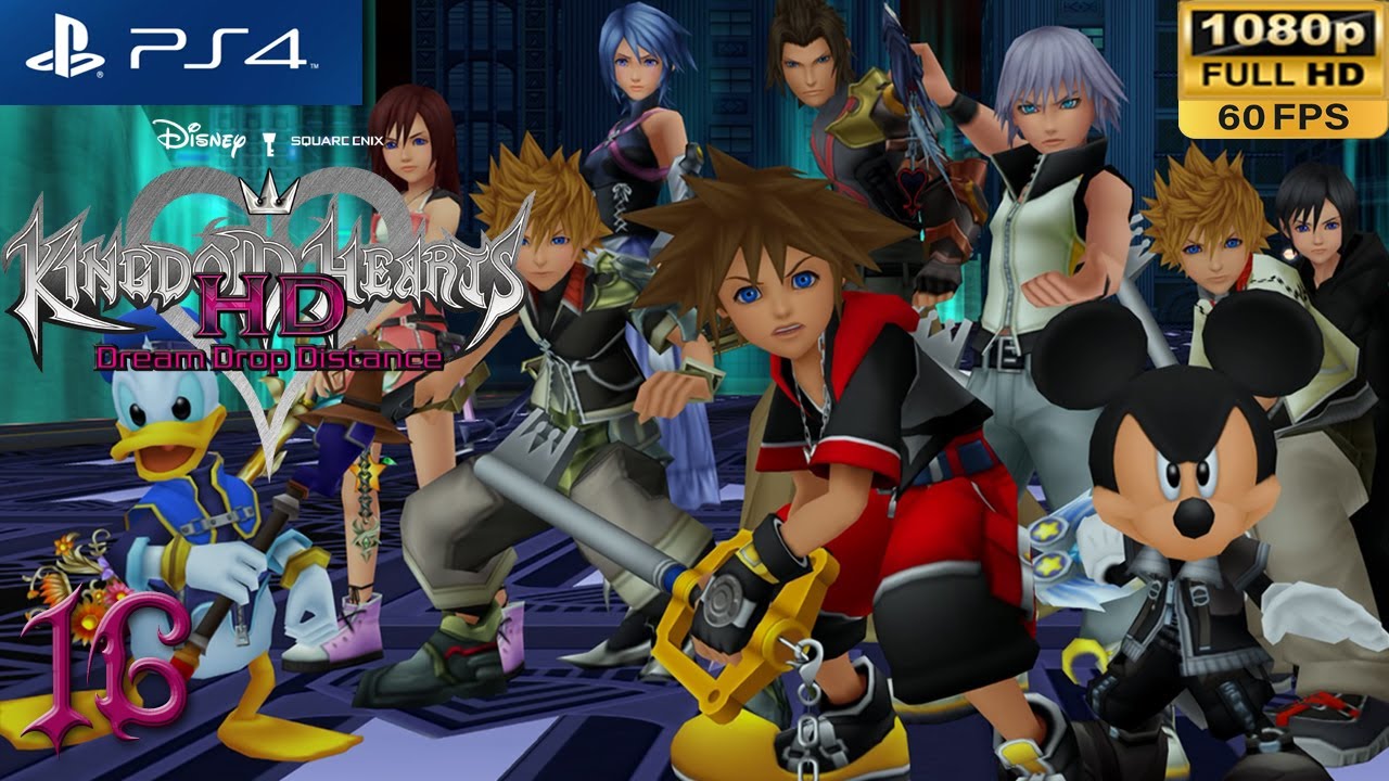 PS4 Kingdom Hearts Dream Drop Distance Прохождение HD 16 Мир, которого никогда не было (Сора)