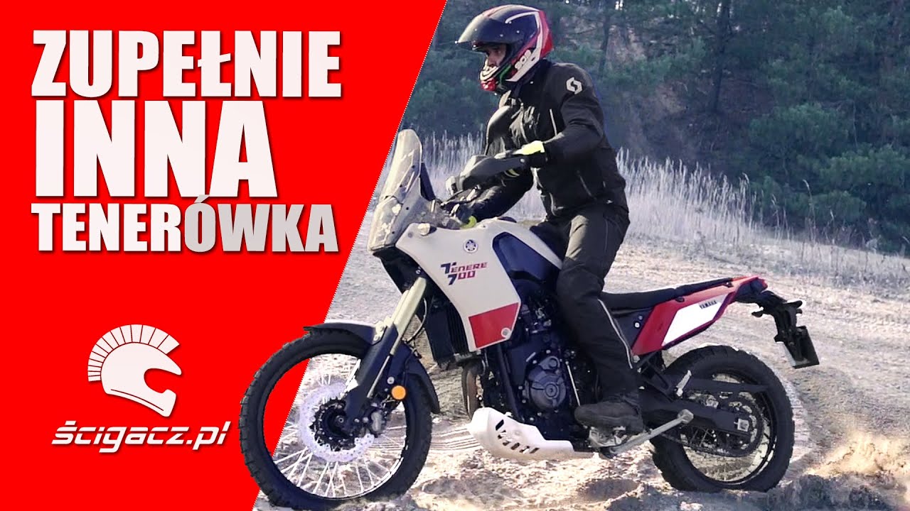 Yamaha Tenere 700 - nowość 2019 - dlaczego Barry zakłada zły kask ?!?