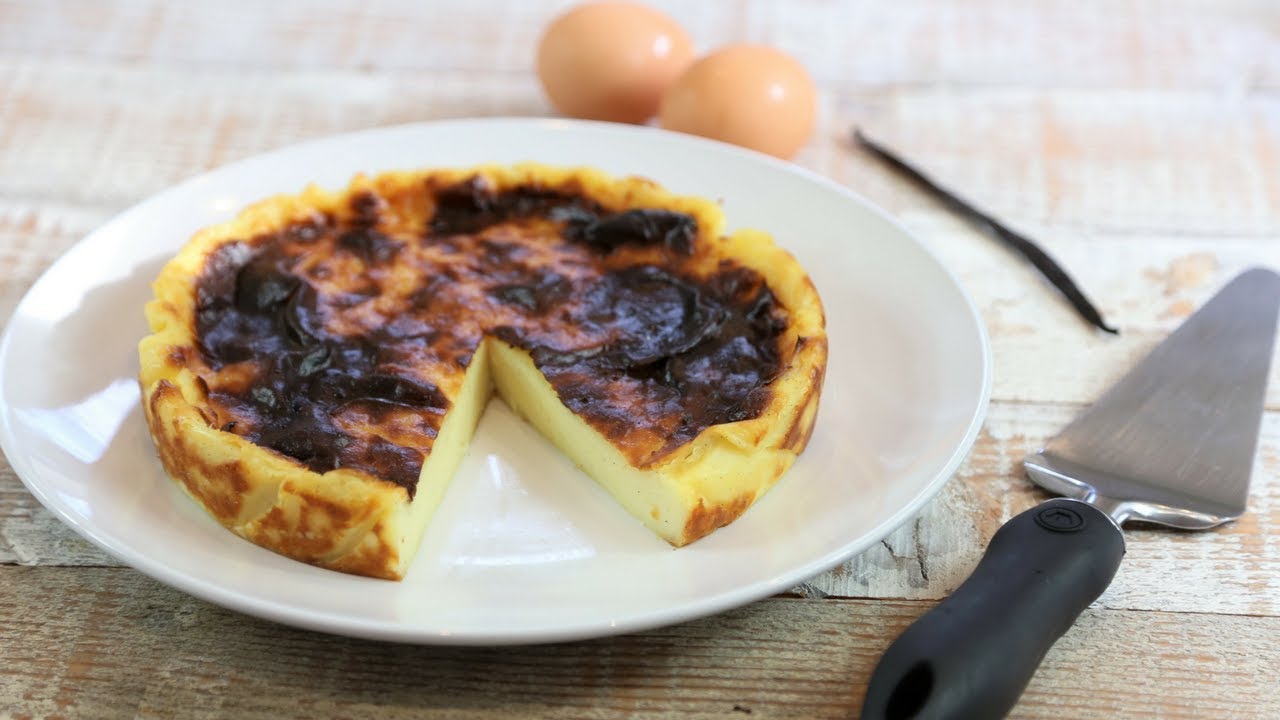 Crustless French Custard Pie ( flan parisien)