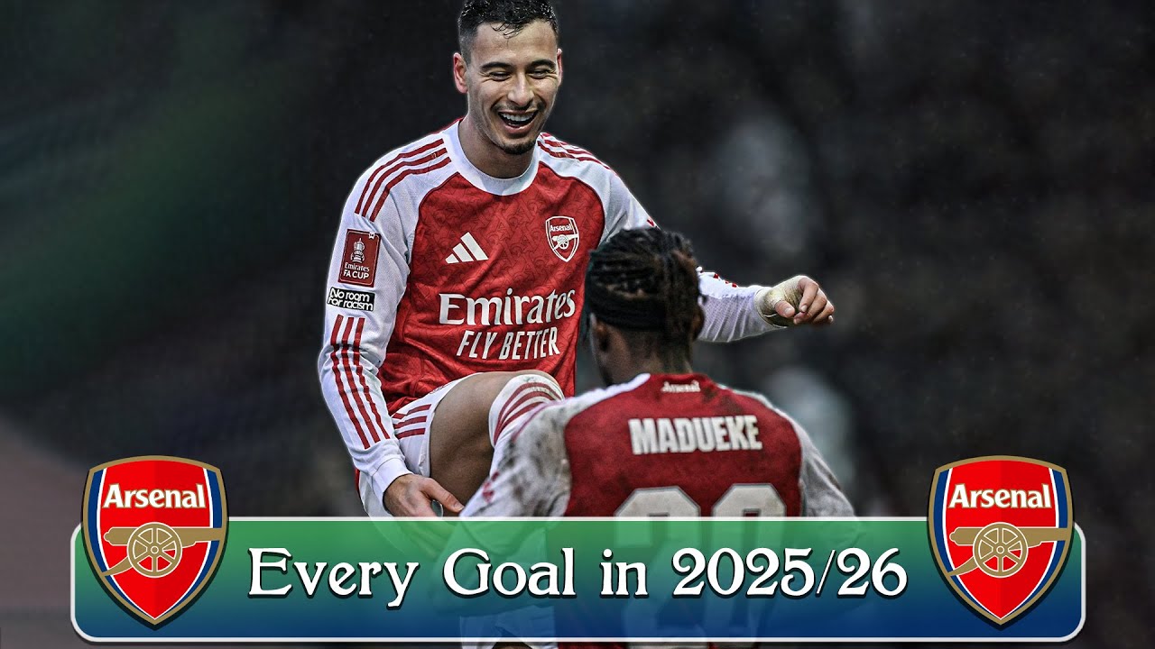 Every Arsenal Goal in season 2025/26