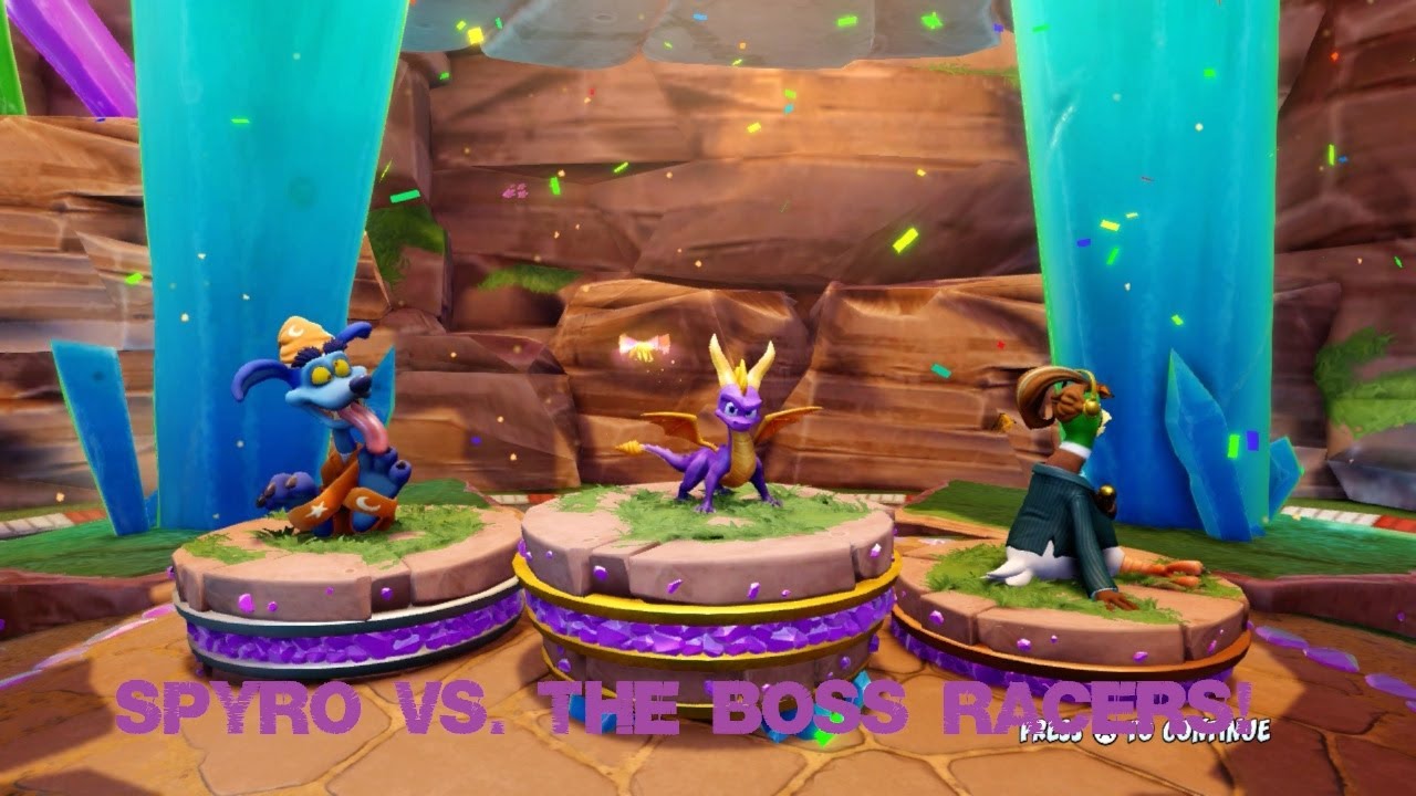 Crash Team Racing Nitro Fueled: Spyro vs The Boss Racers