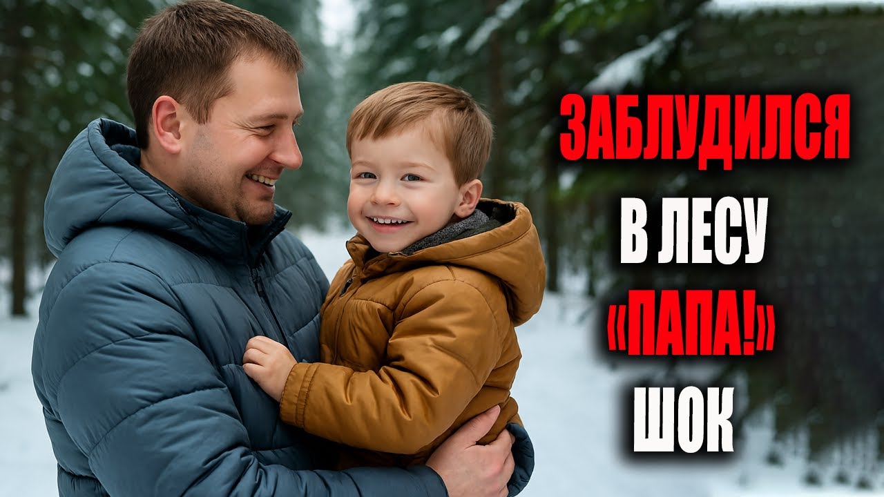 Турист заблудился в лесу и услышал крик «ПАПА!»… Мальчик обнял его, но у него не было детей
